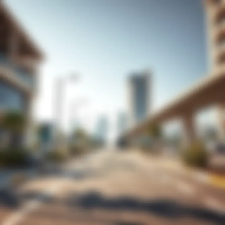 Public transportation access in Al Khail Heights