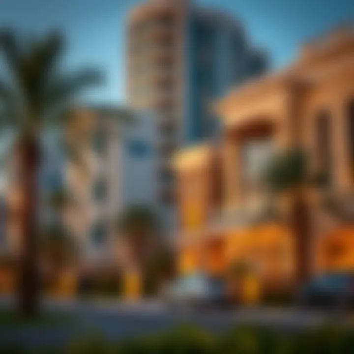 Diverse property types in Dubai