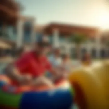 Guests enjoying various recreational activities at the resort