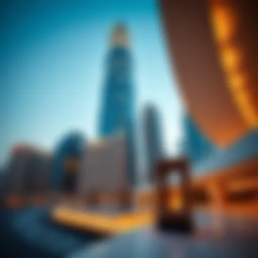 Stunning view of Executive Tower G showcasing its architectural design