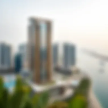 Scenic surroundings of Executive Tower G in Dubai