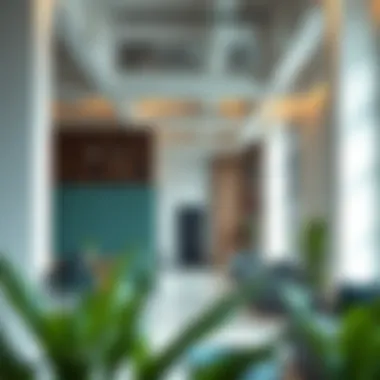 Loft Partitions in Commercial Design Creative layout with loft partitions in commercial space