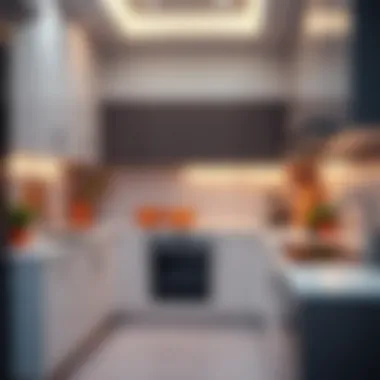 Modern kitchen amenities in Ras Al Khor