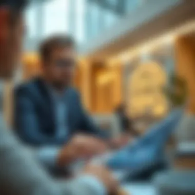 Analyzing Trends: Investor Insights in Real Estate Investors analyzing market trends on a digital platform.