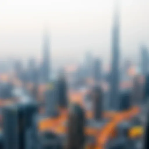 Overview of Dubai's skyline representing opportunities for expatriates