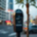 Parking meter in Dubai